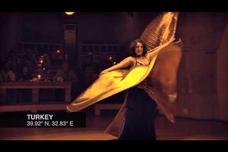 Get lost in the swirls and turns of this belly dancer in Turkey. All you’ll need is seven seconds.