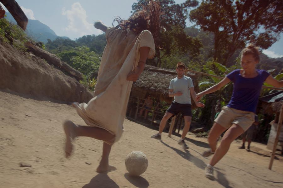 Soak up the South American sun with a fùtbol match on the Lost City Trek.