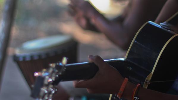 Music has long been a vital instrument in transcending cultures. Artist and writer Candace Rose Rardon picks up a guitar to connect in new and more personal ways.