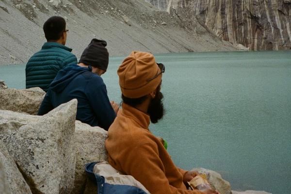 Steeple-like peaks, turquoise lagoons, contemplative moments at camp — our very own Haramar Kandola shares analog snaps from Torres del Paine