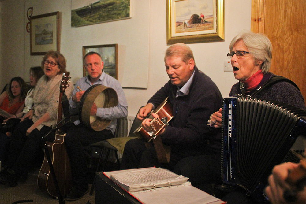 A music and storytelling session kicks off in Northern Ireland.